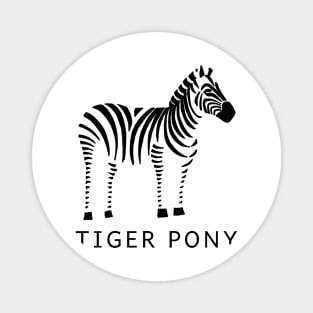 Tiger Pony Magnet